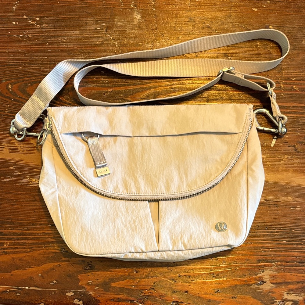 lululemon athletica Beige Crossbody Bag